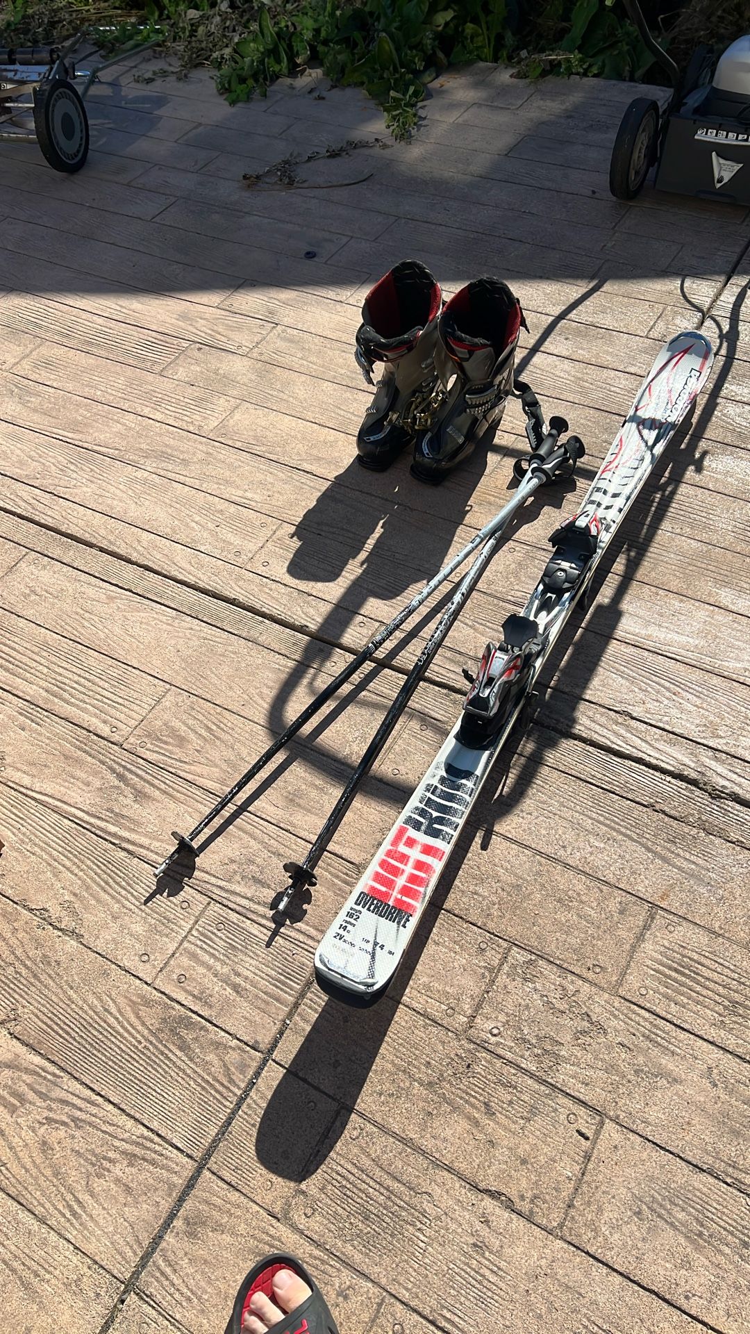 Skis, Boots, and Poles