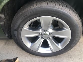 Brand new Dodge Challenger 18 inch rims and tires