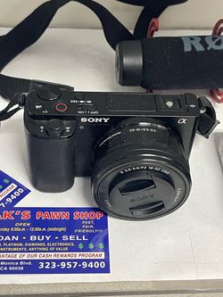 Sony Alpha Mirrorless Camera with 16-50mm Lens