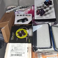 Bundle Of Electronics , Phone Cases , Accessories And Speakers ! new