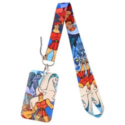 Disney - Hercules - ID Card Key Badge Lanyard Keychain Cardholder USB Holder