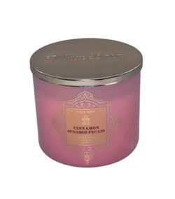 NEW 3 Wick CINNAMON SUGARED PECANS Bath & Body Works Jar Candle