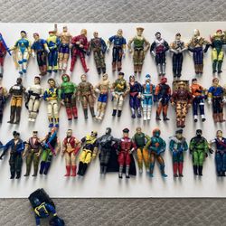 Nice vintage collection lot of GI Joe toys action figures 1980s early 90s accessories vehicles g.i. Joes 