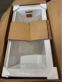 Kohler Underscore 60 in. x 30 Soaking Bathtub with Right-Hand Drain in White