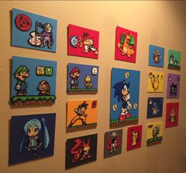 Perler beads pixel art