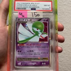 Pokemon: Psa 8 Gardevoir Lv x jp 1st edition