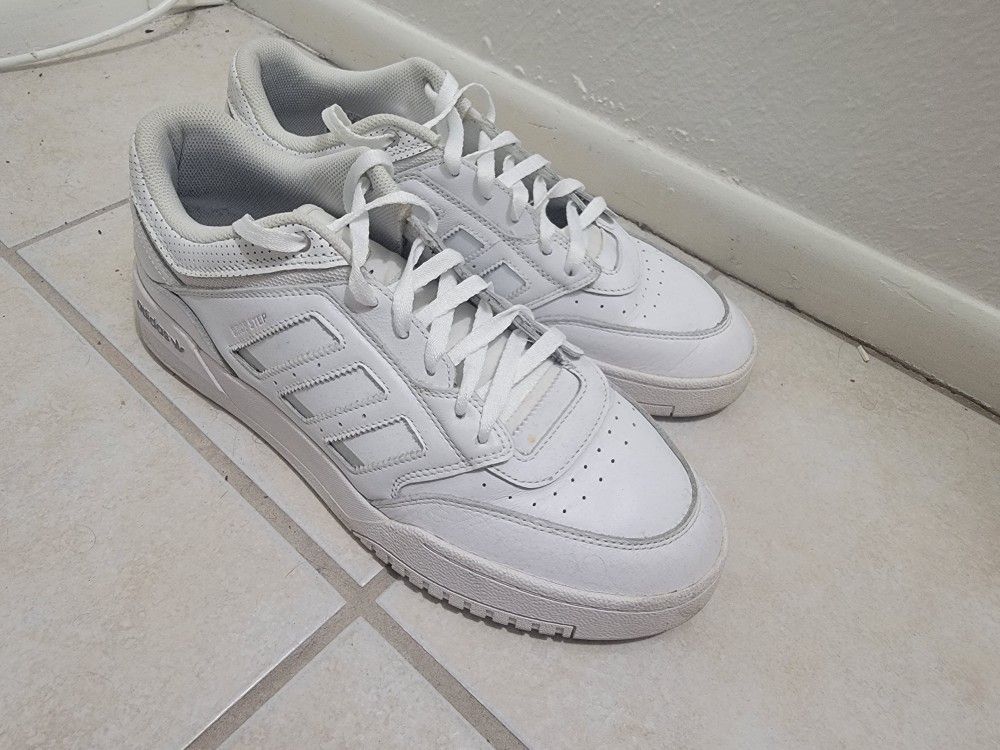 White Adidas Mens Shoes Size 12