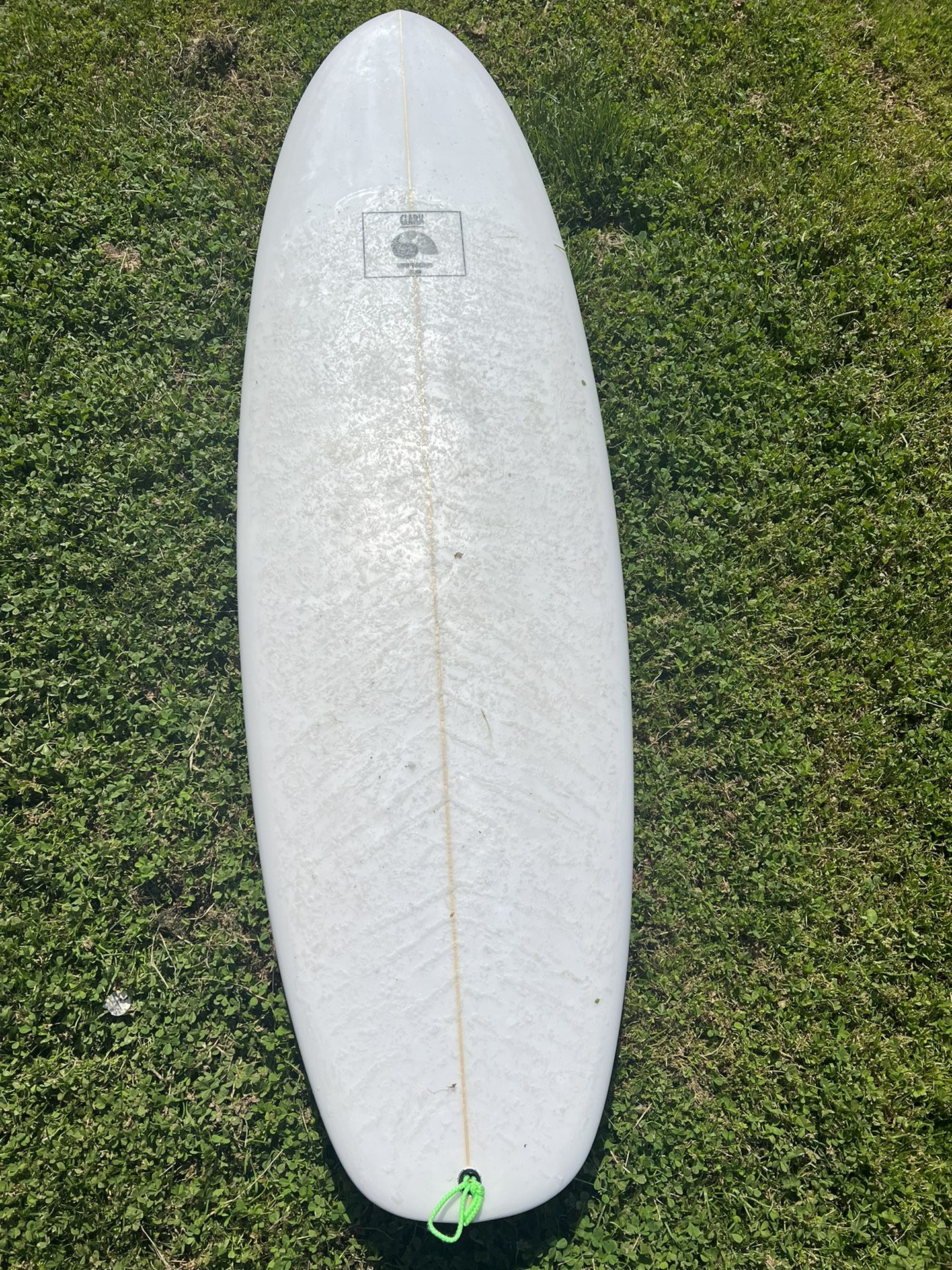 5’10 Clark Shapes Surfboard.