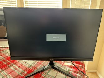 Acer Gaming Monitor 24.5" KG251Q bmiix 1920 x 1080 1ms Response Time AMD FREESYNC Technology (2 x HDMI & VGA Ports), Black