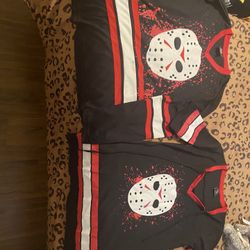 Matching Halloween costume Jason