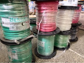 CME 6Awg Str-green white red and black-500ft