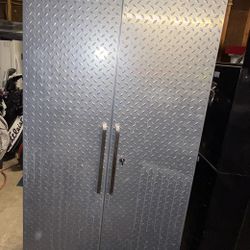 Garage Cabinets. 1 Tall 1 Small