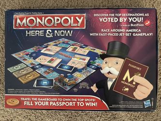 Monopoly -  Here & Now Board Game