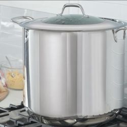 60 Quart Stockpot With Steaming Rack 