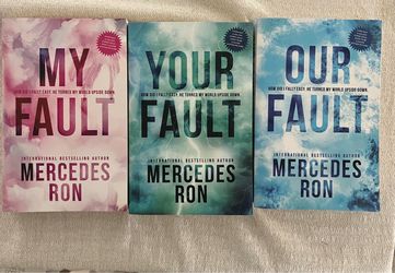 3 Books - My Fault, Your Fault, Our Fault