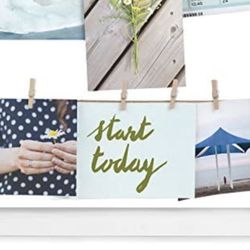 Hangit Desk Photo Display(White)