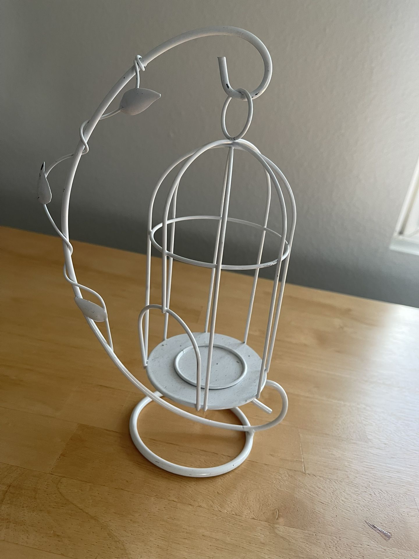 Bird Cage Candle Holder