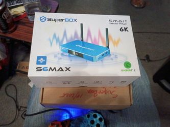 Super box smart media player 6K Android