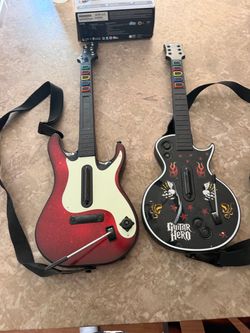 Play station 2-3 guitar hero two of them left both for $60 2 for $60