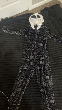 Jack skellington onsie kids size large