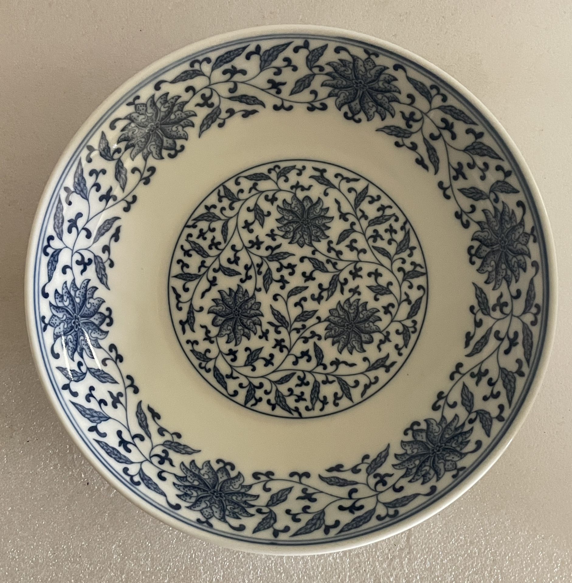 Chinese Blue And White Old Bowl