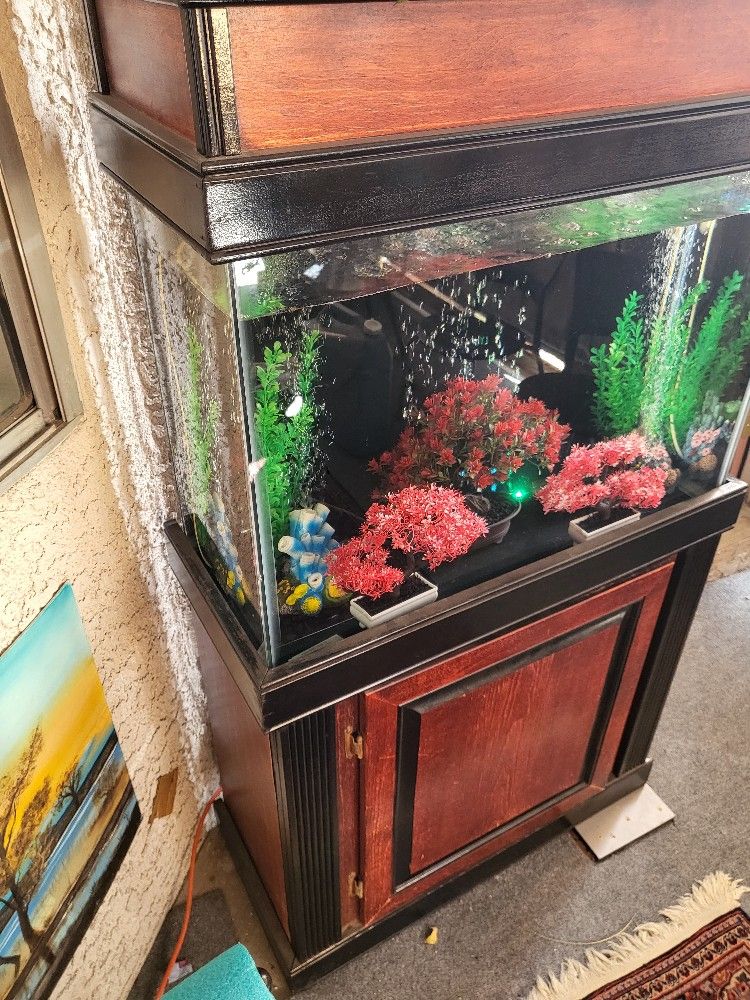 $185 Aquarium maybe 40gal+ Tank and stand only