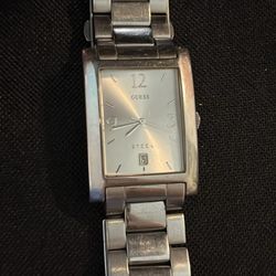 Men’s Guess Stainless Steel Watch 