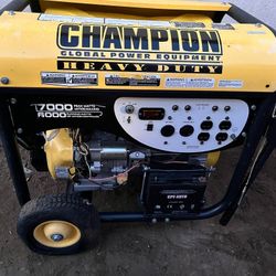 Champion Generator 
7,000 Watts 