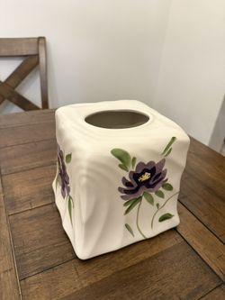 Vintage Ceramic Tissue Box