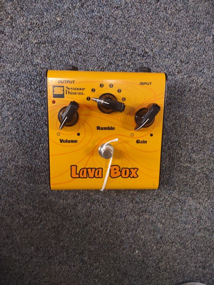 Seymour Duncan Lava Box Guitar Distortion Pedal