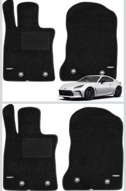 Front Row Floor Mats for 2022-2025 Toyota GR86