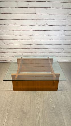 Teak Square MCM Coffee Table