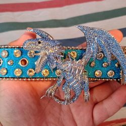 Blue Eyes Yu-Gi-Oh Belt