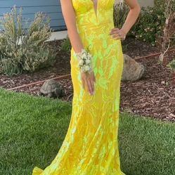 Yellow Prom Dress