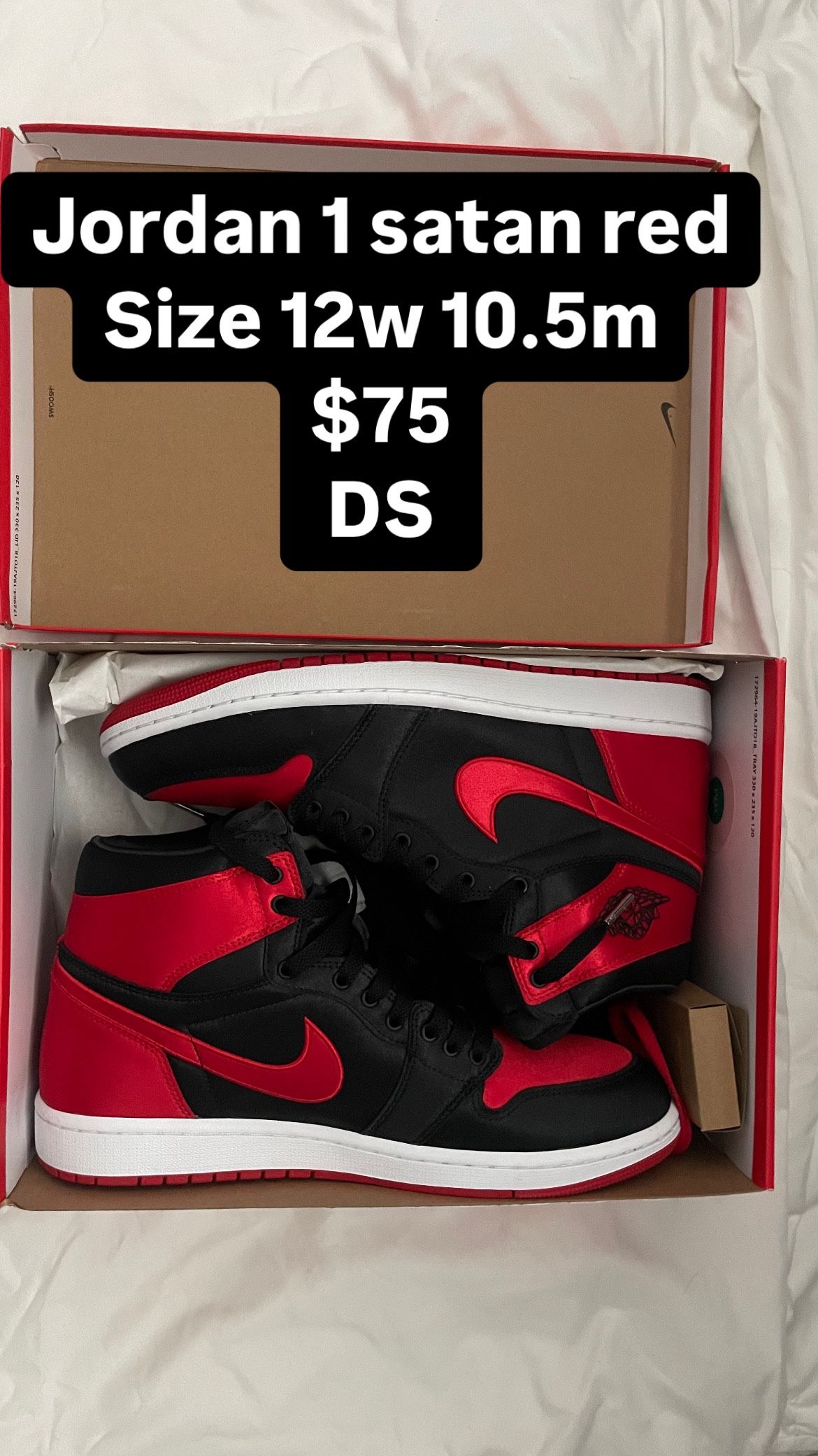 Jordan 1 Satin Bred