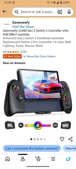 Switch 2 controller