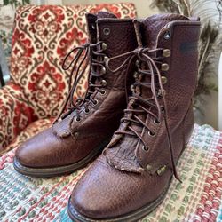 Ad Tec Brand Kids Roper Boots Size 3