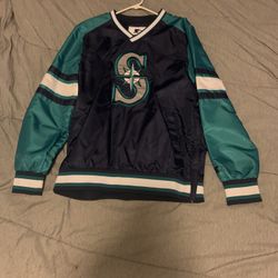 seattle mariners pullover jacket
