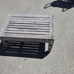 Wood Foot Stool