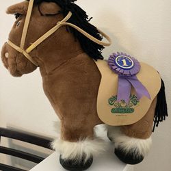 NEW Collector Cabbage Patch Blue Ribbon Horse  
