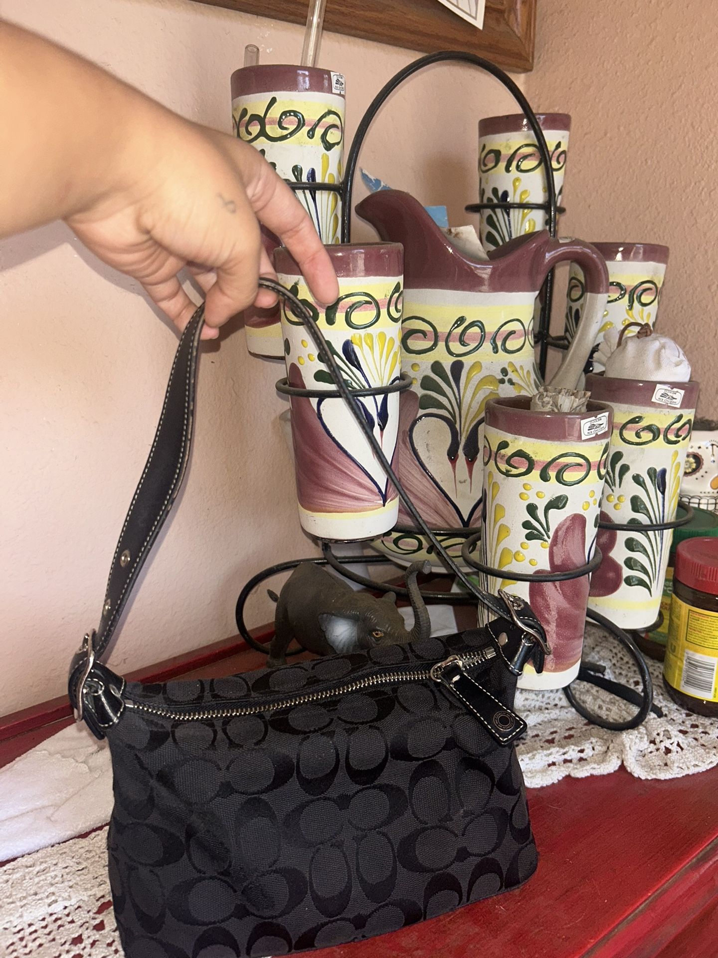 Black Coach Purse