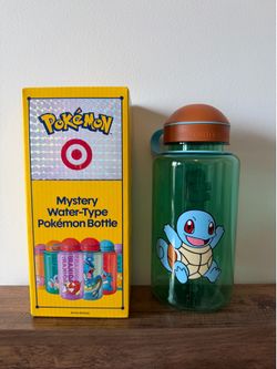 Squirtle Pokémon x Target Mystery Water-Type Pokémon Bottle - New Unused In-Hand