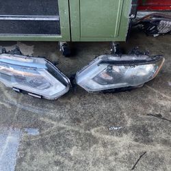 2017 2019 Nissan Rogue Driver Left Passenger Right Headlight 
