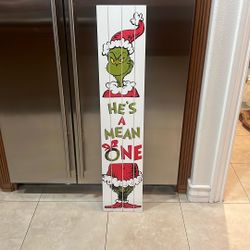 Grinch Sign 