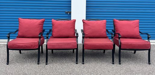 MARTHA STEWART PATIO CONVERSATION CHAIRS