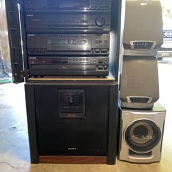 Sony hcd-441 Stereo System 