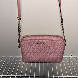 Pink Cross Body Purse
