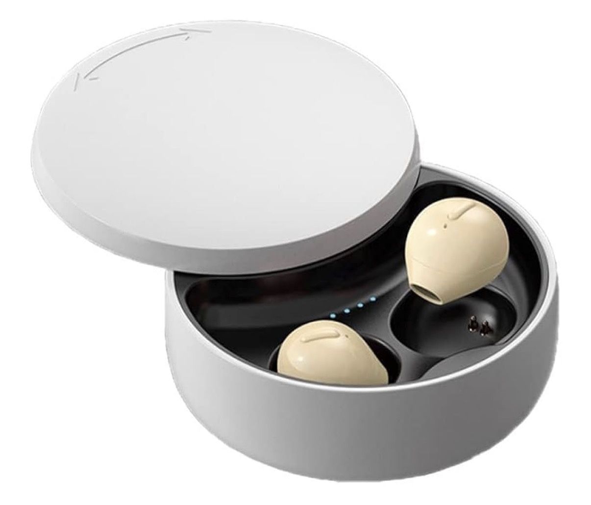 Invisible Earbuds Small Mini Wireless Bluetooth Earpiece Phone Discreet Earbud for Music, Home, Work