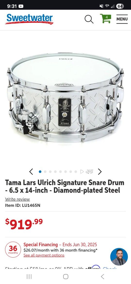 Lars Ulrich Snare