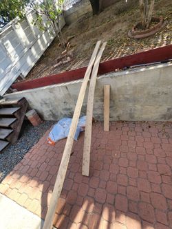 Siding Wood Boards — Set of 3